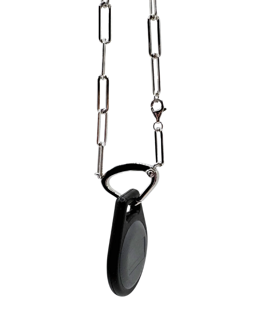 Silver Key Fob Bracelet