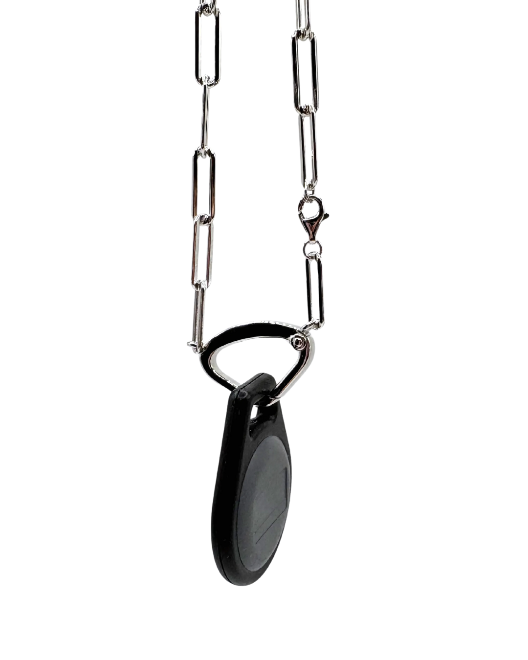 Silver Key Fob Bracelet