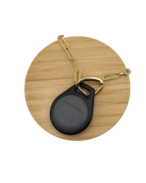 Gold Key Fob Bracelet