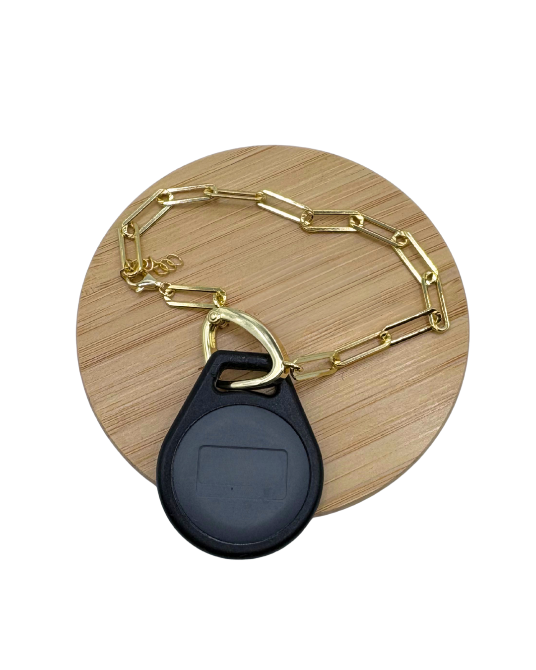 Gold Key Fob Bracelet